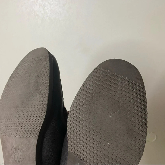 NOMADS Leather Loafer Arch Preserver Shoe Size 9.5 Wide Maroon Lace Up Preppy - Picture 9 of 15